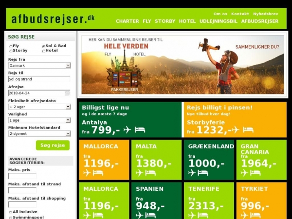 afbudsrejser.dk