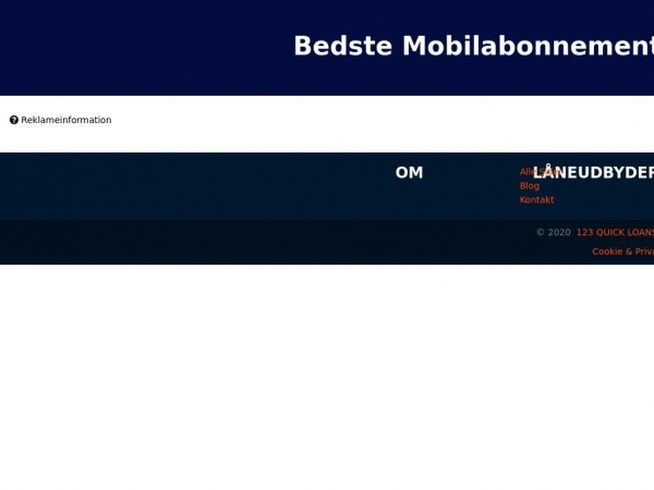 bedste-mobilabonnement.dk