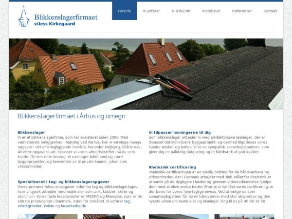 blikkenslagerfirmaet.dk