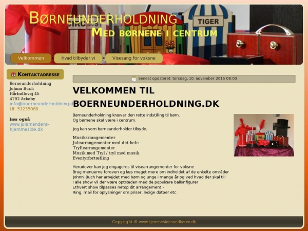 boerneunderholdning.dk
