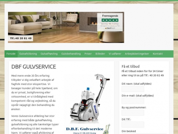 dbf-gulvservice.dk