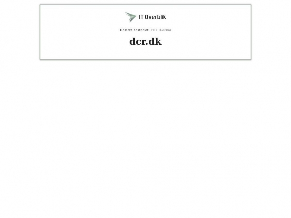 dcr.dk