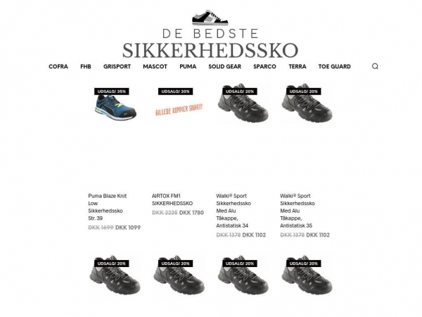 debedstesikkerhedssko.dk