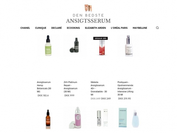 denbedsteansigtsserum.dk