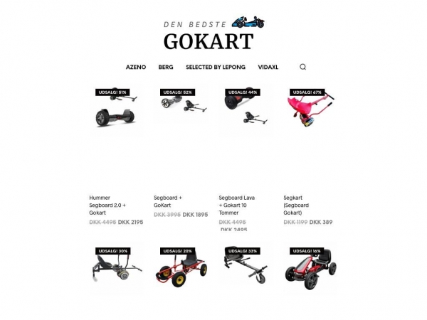 denbedstegokart.dk