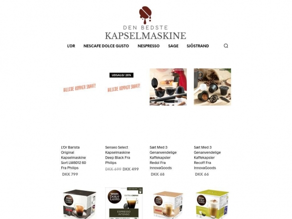 denbedstekapselmaskine.dk