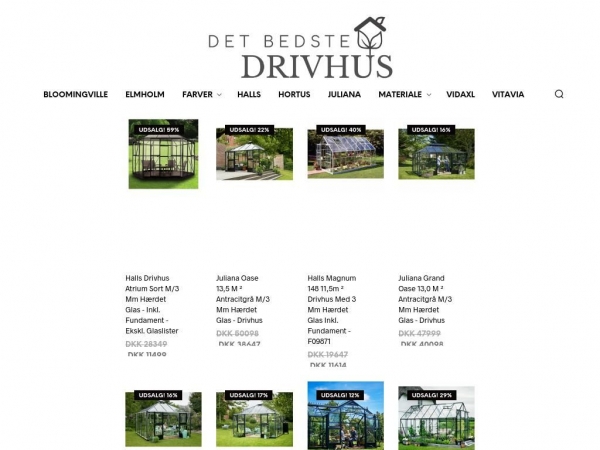 detbedstedrivhus.dk
