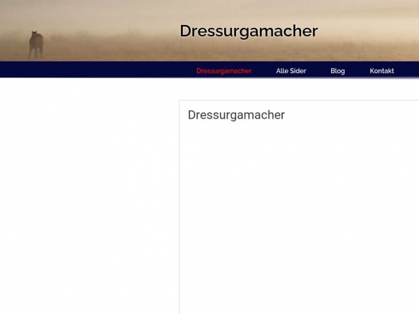 dressurgamacher.dk