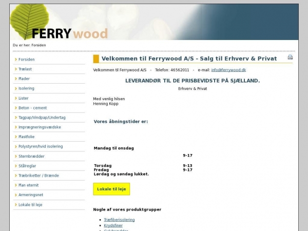 ferrywood.dk