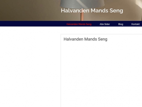 halvanden-mands-seng.dk
