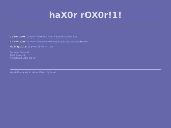 haxor.dk