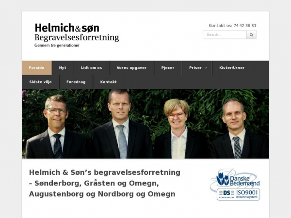 helmichbegravelse.dk
