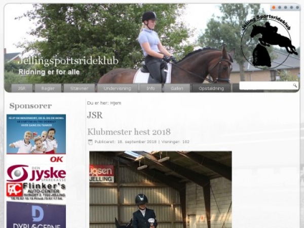 jellingsportsrideklub.dk