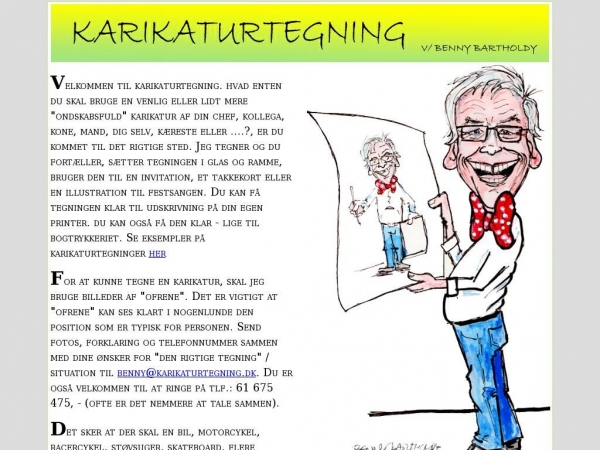 karikaturtegning.dk