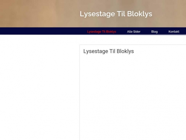 lysestage-til-bloklys.dk