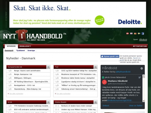 nytihaandbold.dk