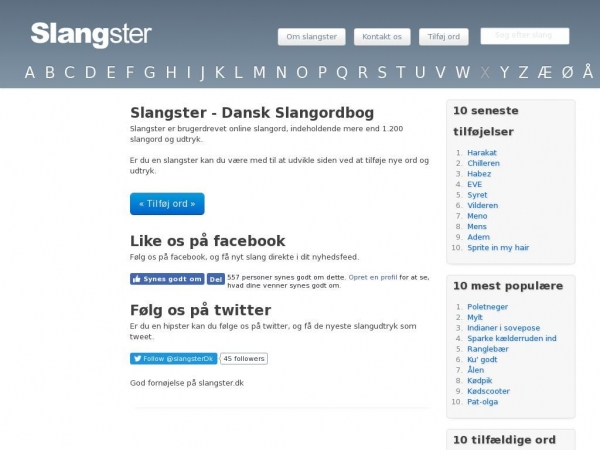 slangster.dk