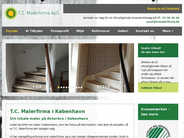 tcmalerfirma.dk