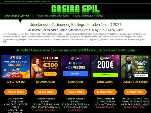 udenlandskecasinoer.dk