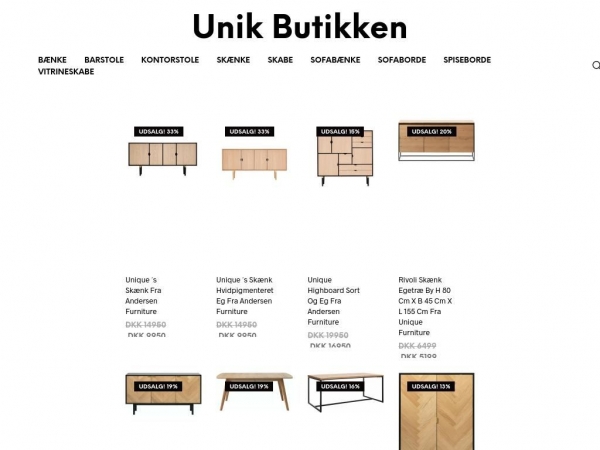 unikbutikken.dk