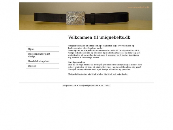 uniquebelts.dk