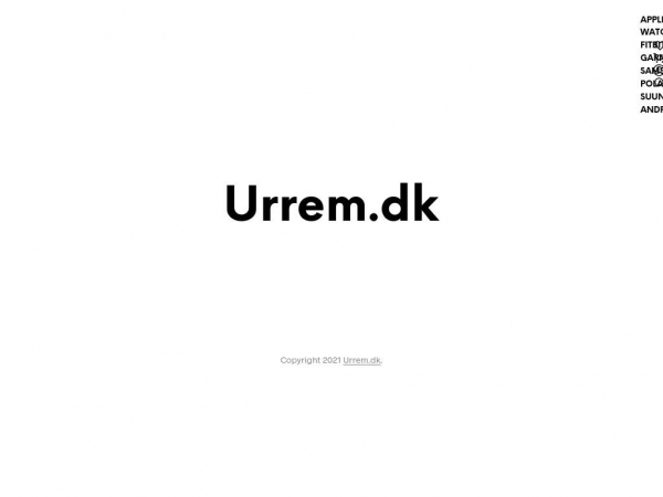 urrem.dk