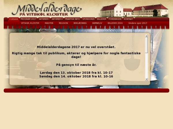 vitskolmiddelalderdage.dk